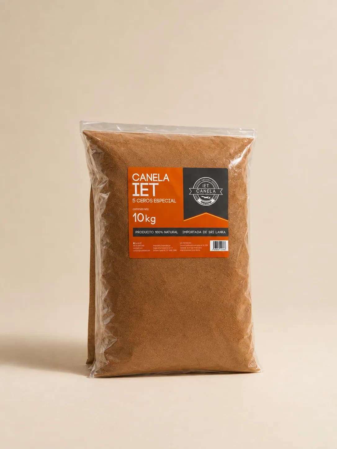 IET Granel Molida, Bolsa de 10 kg